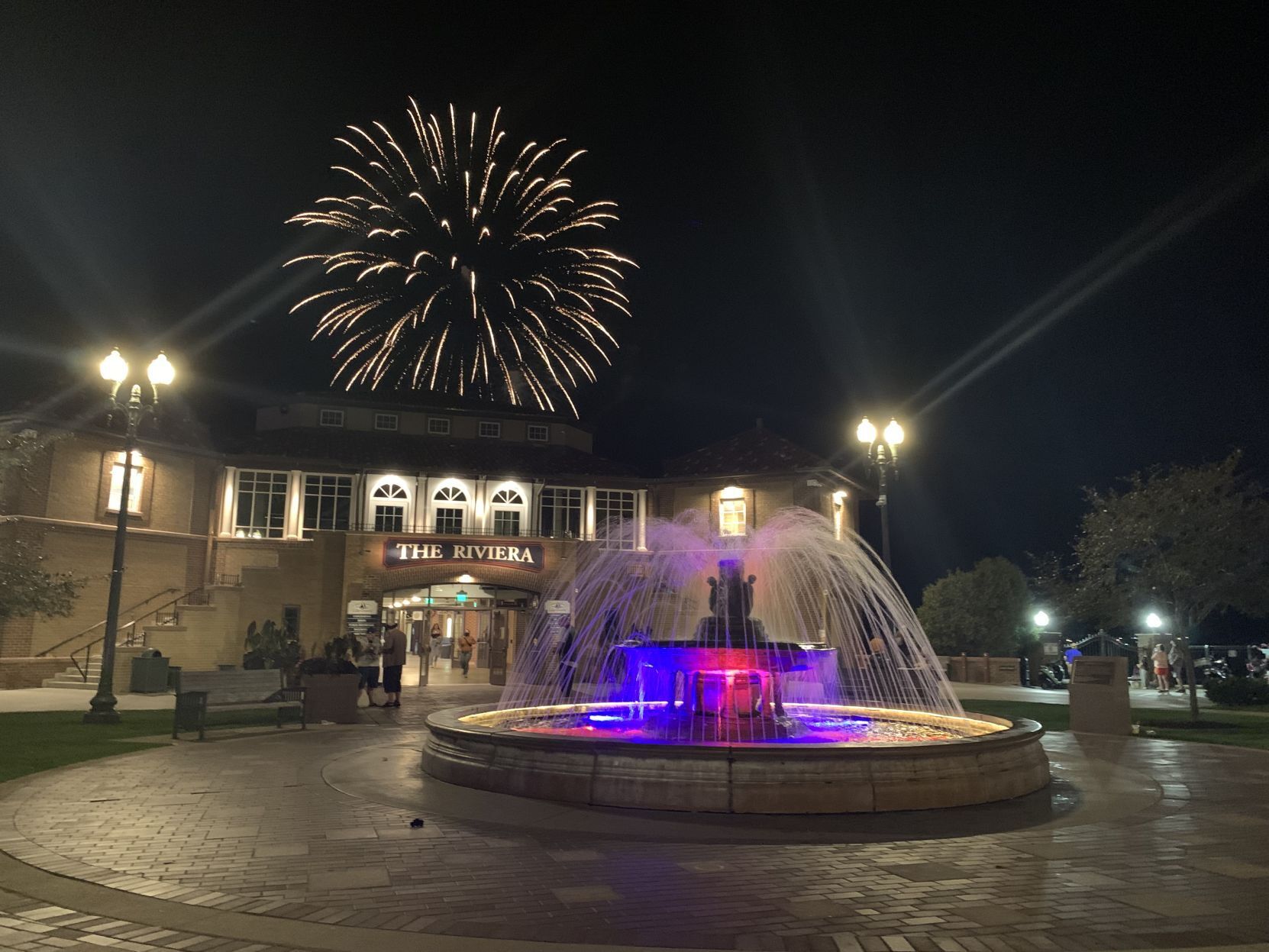 Fireworks over the Riviera